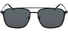 Zeiss Polarized Navigator Titanium Frame Men's Sunglasses Matte Black $330 NEW