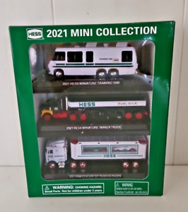 2021 Hess Truck Mini 3 Truck Collection - New In Box!