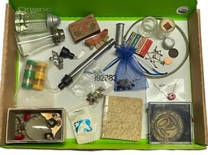 Vintage Estate Junk Drawer Lot Jewelry Coins Tools Collectibles