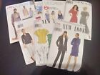 new look McCalls butterick style sewing patterns plus sizes vintage 90s uncut
