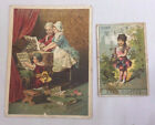 New Listing1800s Lot 2 McLaughlins Coffee Victorian Trade Cards Advertising Antique 2169