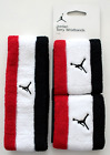 Nike Jordan Terry Headband & Wristbands Set Mens Gym Red/White/Black