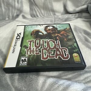 Touch the Dead (Nintendo DS, 2007) Box & Manual Only, NO GAME