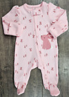 Baby Girl Clothes Nwot Child Mine Carter's Newborn Pink Bunny Rabbit Outfit