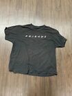 Vintage Friends Tv Show T Shirt Black Graphic Tee Short Sleeve Youth Womens XXL