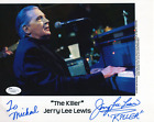 JERRY LEE LEWIS HAND SIGNED 8x10 COLOR PHOTO     TO MICHAEL    RARE    JSA