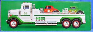 2022 Flatbed Hess Truck with Hot Rods NIB