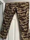 Beyond Clothing Combat Pants 32x30 Camo Brown Ripstop Canvas Stretch Lightweight