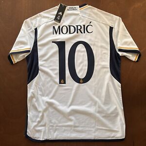 Adidas Real Madrid 23/24 Home Jersey MODRIC #10 Size XL