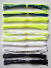(10) D & J Lures Silicone Spinnerbait Skirts(Variety Solid #1)-Bass Fishing-NEW