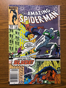 Amazing Spider-Man #272 Marvel 1986 1st appearance Slyde VF- Newsstand