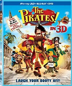 New The Pirates! Band of Misfits (Blu-ray / DVD + Digital)