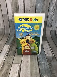VTG Teletubbies Here Come The Teletubbies 2VHS tapes ( 1998) PBS Kids