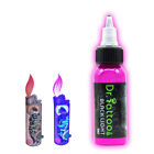 8 Colors Set UV Ink Black Light Tattoo Ink Come From USA Glow Bright Under the B