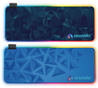anotela Blue XXL Oversized RGB LED Gaming Mouse Pad 32x12 Inch - 800x300x4mm