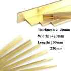 Brass Flat Bar Thicknesses 2mm 4mm 5mm 6mm 8mm 10mm 12mm 15mm 20mm