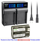 Kastar Battery LCD Rapid Charger for Canon BP-511A & EOS 40D EOS 50D EOS D30