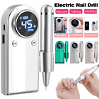 45000RPM Rechargeable Electric Nail Drill Machine Manicure Portable Nail Files