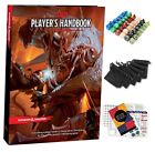 Player's Handbook Dungeons and Dragons 5th Edition with DND Dice and Complete