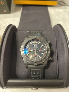 Breitling Blackbird Blacksteel Automatic 44 Limited, Box & Papers