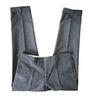 Luciano Barbera Wool Nailhead Dress Pants Italy Made Gray 32x30.5 Men MINT