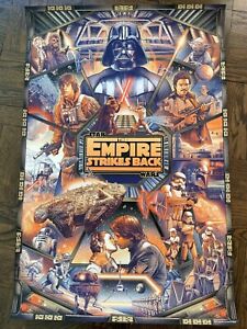 Star Wars The Empire Strikes Back Movie Poster Variant PP Ise Ananphada BNG