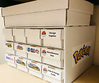 1000 Pokemon Official Cards Bulk Lot - Common, Uncommons + 10 HOLOS Near Mint