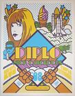 2008 Diplo - San Francisco NYE Silkscreen Concert Poster s/n by Burlesque