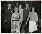 1965 Press Photo James Bayless, Other Guests at Kappa Sigma Banquet, Houston