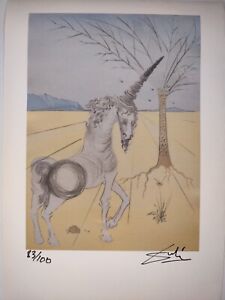 Authentic Salvador Dali Painting Print Poster Wall Art Signed & Numbered