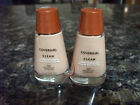 Lot of 2 Cover Girl CLEAN Liquid Foundation Normal Skin CHOOSE SHADE New Unused