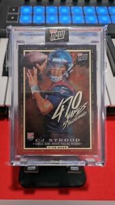 2023 Topps Now Rookie Pass Record 470 5 TD #CJ1 -C.J. Stroud Rookie- Texans ROY
