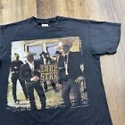 Vintage Lone Star Shirt Mens L Black No News Tour 1996 Country Concert 90s USA