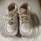 Toddler Girl’s Nike Air Force 1 Low Shoes ‘White/Pink Foam’ CZ1691 107 - Size 8C