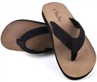 Mens Flip Flops Beach Sandals Casual Lightweight EVA Sole Comfort Thong Sandals