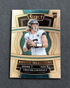New Listing2021 Panini Select Trevor Lawrence Rookie Selections Prizm Rookie #RS-1
