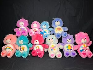 Care Bears, Y2K Interactive Collection, 13” Plush, 2002-2005. YOU CHOOSE: