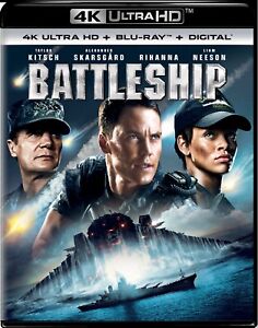 Battleship 4K UHD Blu-ray Liam Neeson NEW