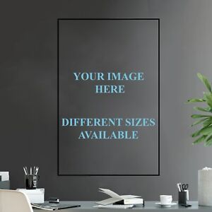 Custom Poster Print Personalized Photo Wall Art Your Own Image Design Many Sizes
