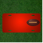 Custom Personalized License Plate With Add Names To Ball Equipment Football