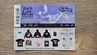 Zach Bryan The Quittin Time Tour Toronto Shows Commemorative Tickets (Pair)