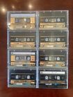 Maxell XLII High Position Type II 90 CrO2 Cassettes - LOT of 8 - Sold as Blank