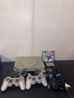 Sony PlayStation 1 Lot SCPH-7501 Console 2 Oem Controllers  FOR PARTS!!!