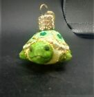 Old World Christmas Ornament Mini Turtle, Glistening & Shiny 12326