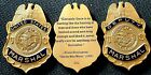 USMS - IKE + Hemmingway Quote - Identically numbered 3 coin set - challenge coin
