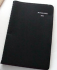 NOS 2022 Appointment Book Planner Daily Hourly Weekly Calendar Black Organizer