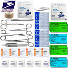 Surgical Suture Kit Basic First Aid Medical Travel Kit - 39 Pieces USA MADE !!