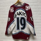 Joe Sakic Colorado Avalanche Hockey Starter Jersey NHL Size XL White Embroidered