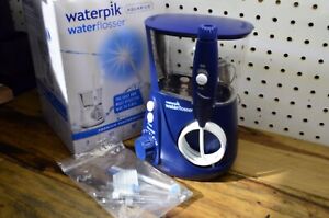 NEW OPEN BOX Waterpik Aquarius WP-662C Corded Electric Water Flosser Blue