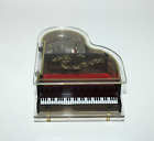VTG Lucite Acrylic Musical Piano Trinket Box Music Box Liberace Sankyo Japan